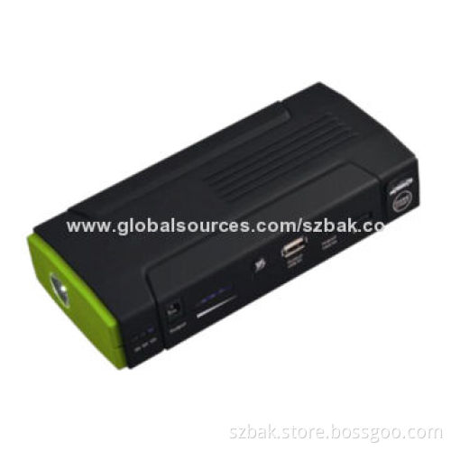 B-D28 500A 13,600mAh Li-ion Jump Starter Popular, Measures 165 x 79 x 40mm